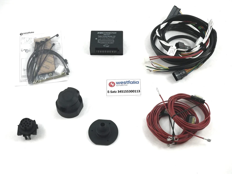 Wiring kit 13-pin and vehicle-specific for Kia Sportage (year of manufacture 02/2016-05/2018).