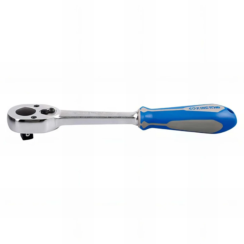 King Tony BLI477910G Blister Ratchet 1/2" 32 Teeth for DIYers & Professionals, Built for Repair and Installation tasks