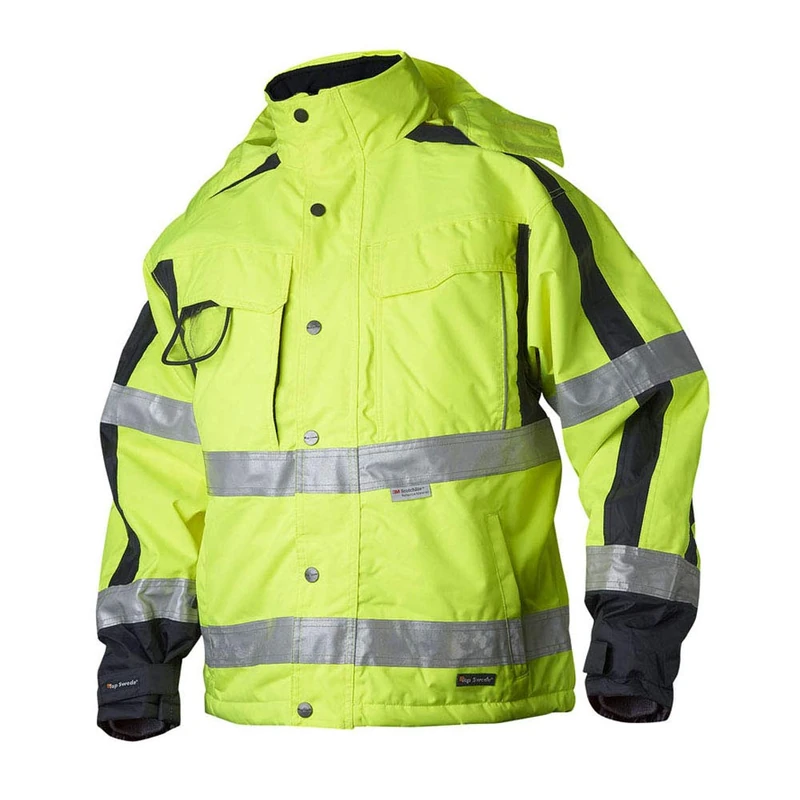 Top Swede 5317-12-09 Model 5317 Winter Jacket, Yellow/Navy, Size XXXL - Image 1