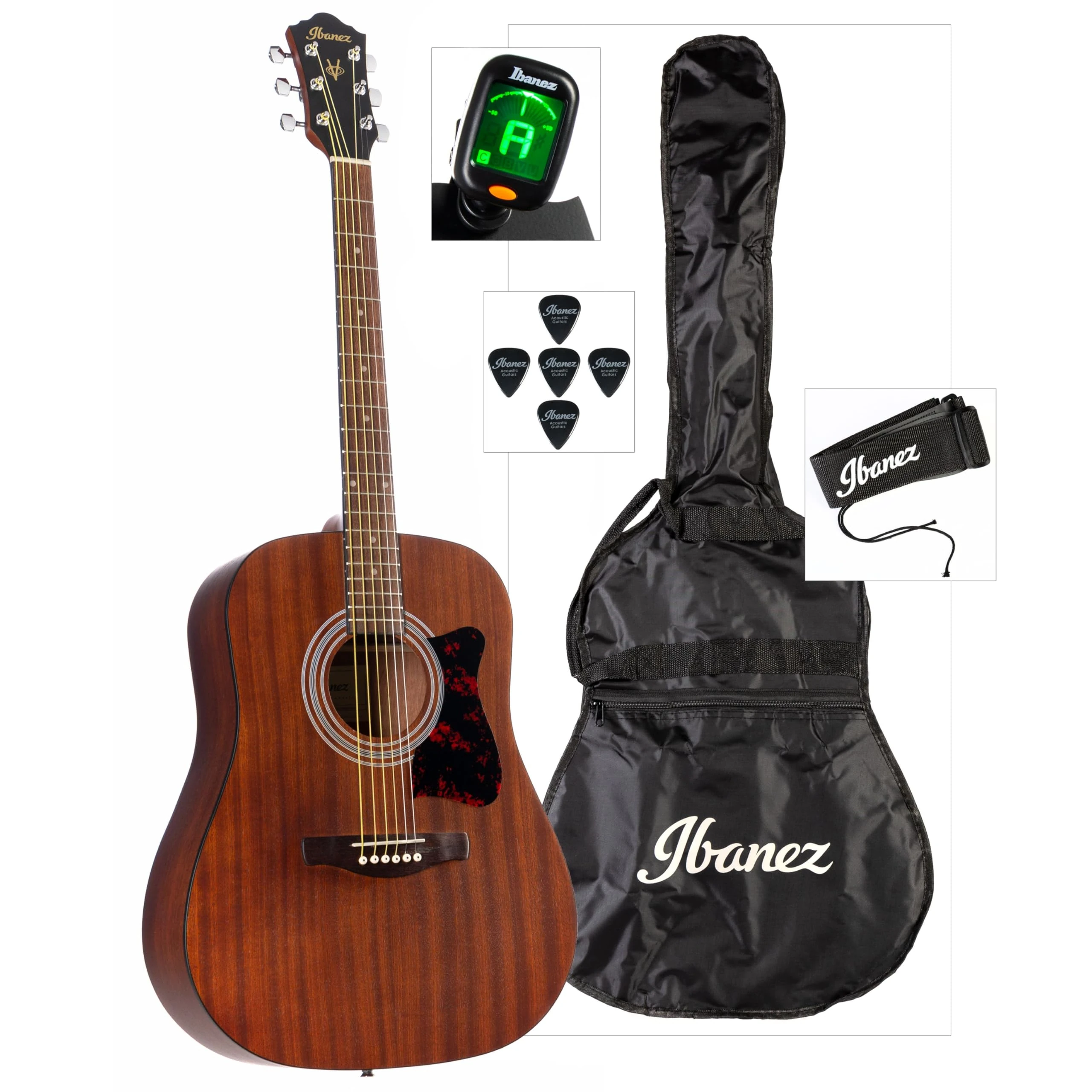 Ibanez V54NJP-OPN Jampack Series - Acoustic Guitar Kit - Open Pore Natural
