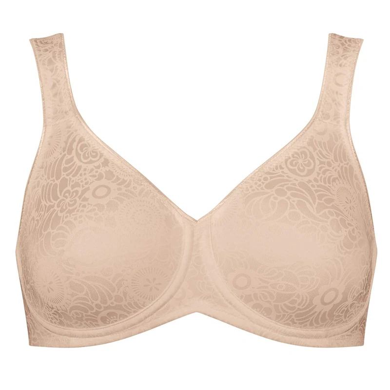 Triumph International Women's Lovely Minimizer W X Minimizer Bra, Nude Beige, 36 / D