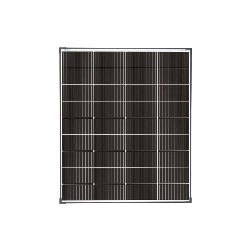 enjoy solar 150 W 12 V Monocrystalline Solar Module, 182 mm Solar Cells 10 Bus Bars Solar Panel Ideal for Motorhome, Balcony System, Garden Sheds, Boats