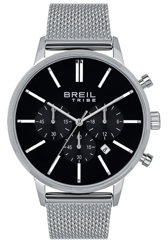 Breil - Clock for Man Round with Mono-Colored dial and Steel case Collection Avery
