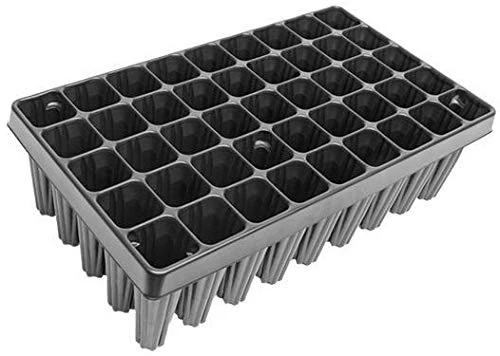 Muddy Hands Large Deep Root Trainer Seed Seedling Cell Plug Plant Cultivation Tray (3, 45 Cell)