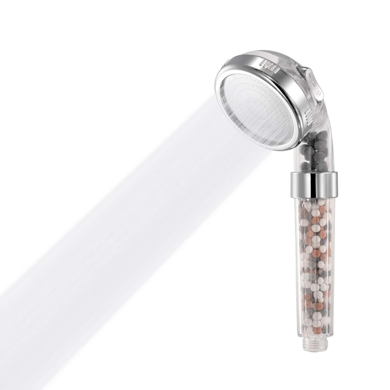 Shower Head High Pressure by StoneStream® Original Filter Shower Head for Hard Water with 3 Spray Settings — for All Shower Types