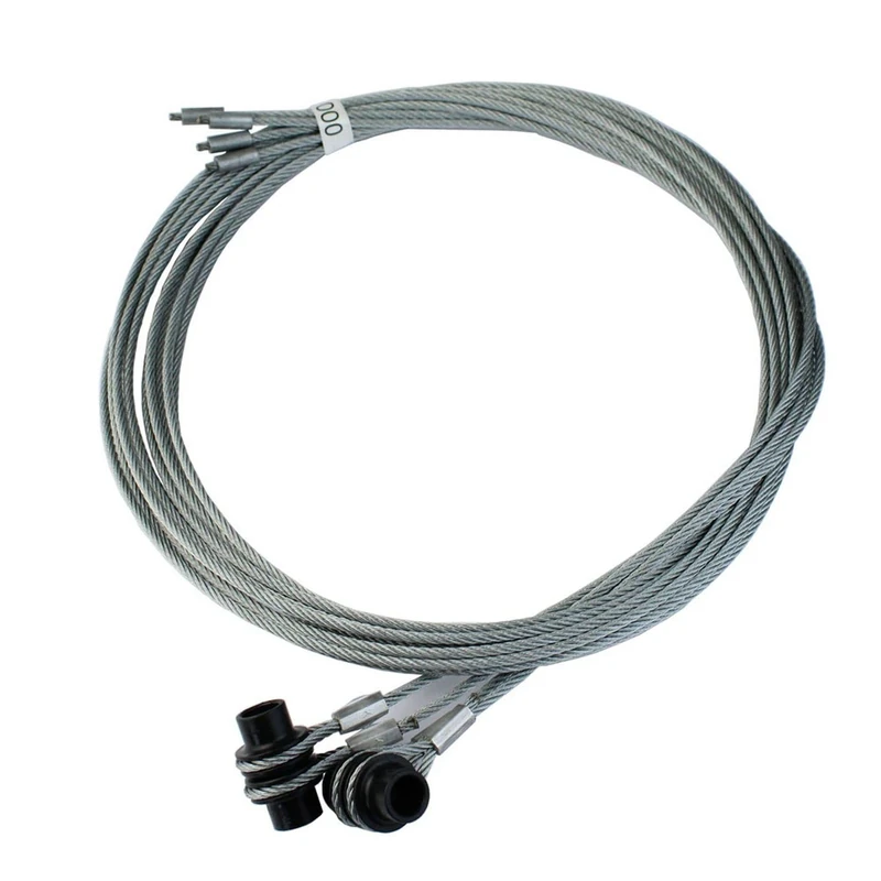 Hörmann Wire Rope Fitting Z (Size: 3 mm, Length 2615 cm, Made of High-Quality Steel, with Rope Holder, Durable and Robust, for Garage Doors) 3064350