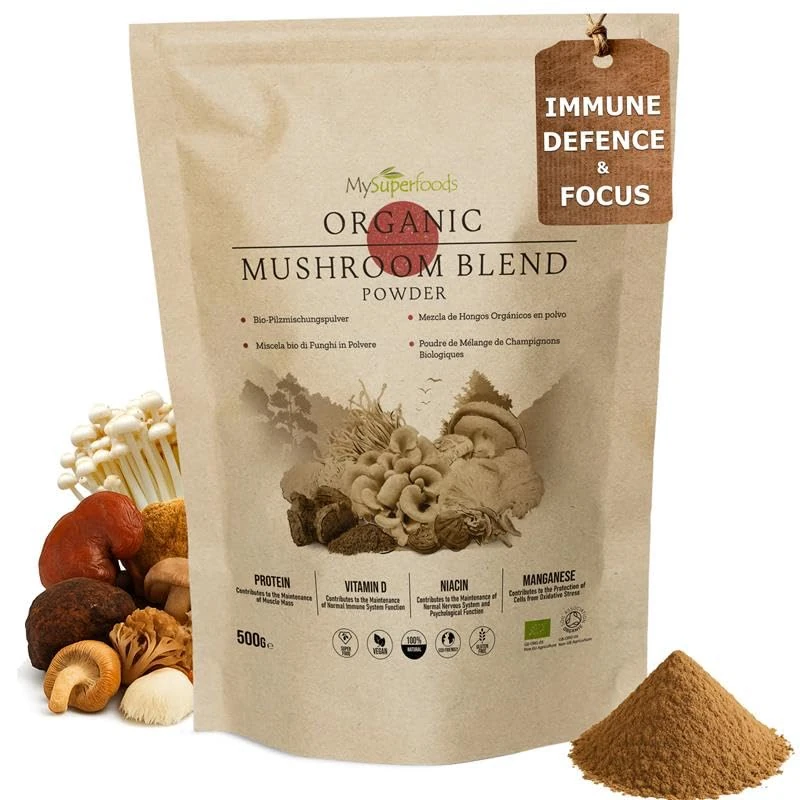 MySuperfoods Organic Mushroom Blend Powder 500g