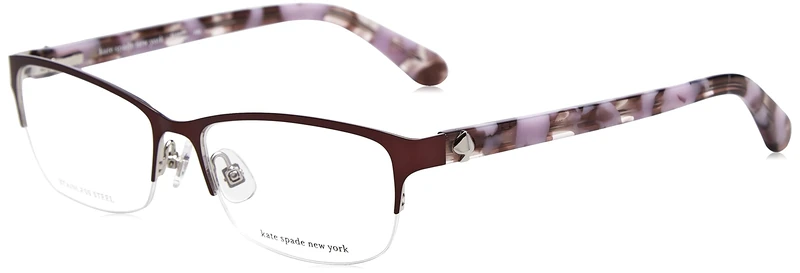 Kate Spade Marnie B3V/15 VIOLET Eyewear Women's Steel, Standard, 53