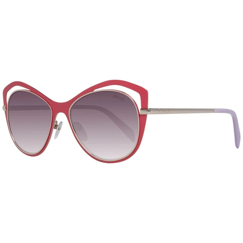 Emilio Pucci EP0130 5668F Sunglasses, Red, One Size Women's, Red -, One size - Image 1