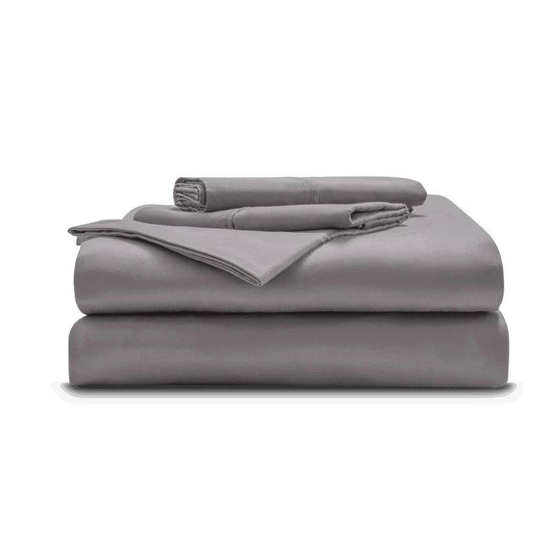 Miracle Made Extra Luxe Bed Sheets, Twin Bed Sheets Set Infused with Natural Silver to Stop 99.9% of Bacterial Growth, 500 Thread Count Supima Cotton Sheets, Ultra Breathable, Antimicrobial Bedding