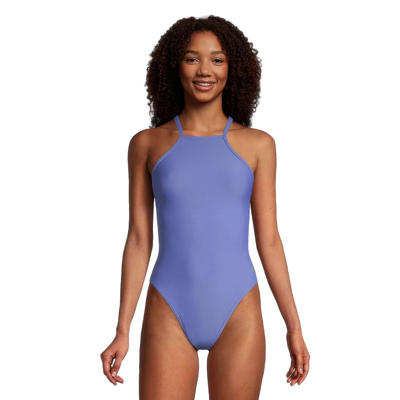 Speedo Women's Swimsuit One Piece Endurance Turnz Tie Back Solid
