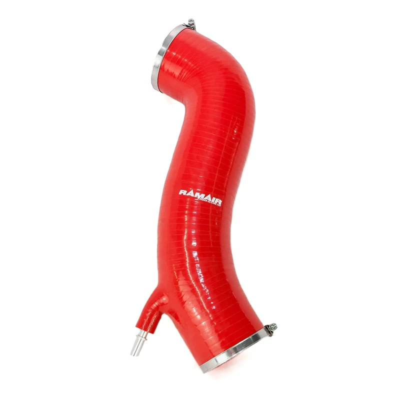 RIP-180-RD - Red Silicone Intake Hose Ford Fiesta ST 180 MK7 Ecoboost