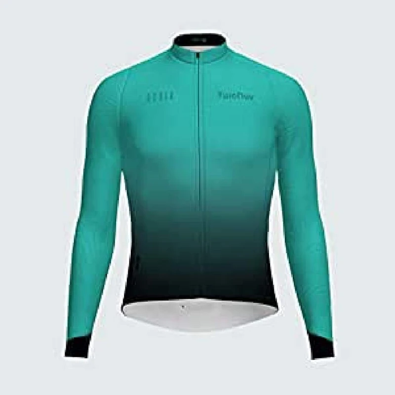 TwoNav - Cycling Women's Long Shirt, Turquoise, L