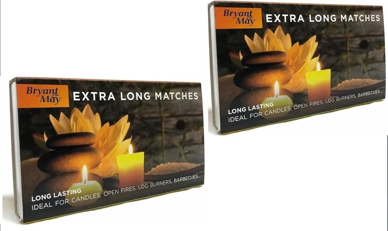 Bryant and May Extra Long Safety Matches (Pack of 2 )