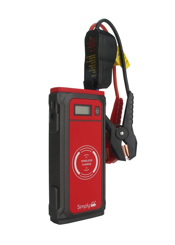 Simply 1000AMP Car Jump Starter & Powerbank – Portable 12V Lithium Battery Booster with USB Charging for Cars, Vans & SUVs