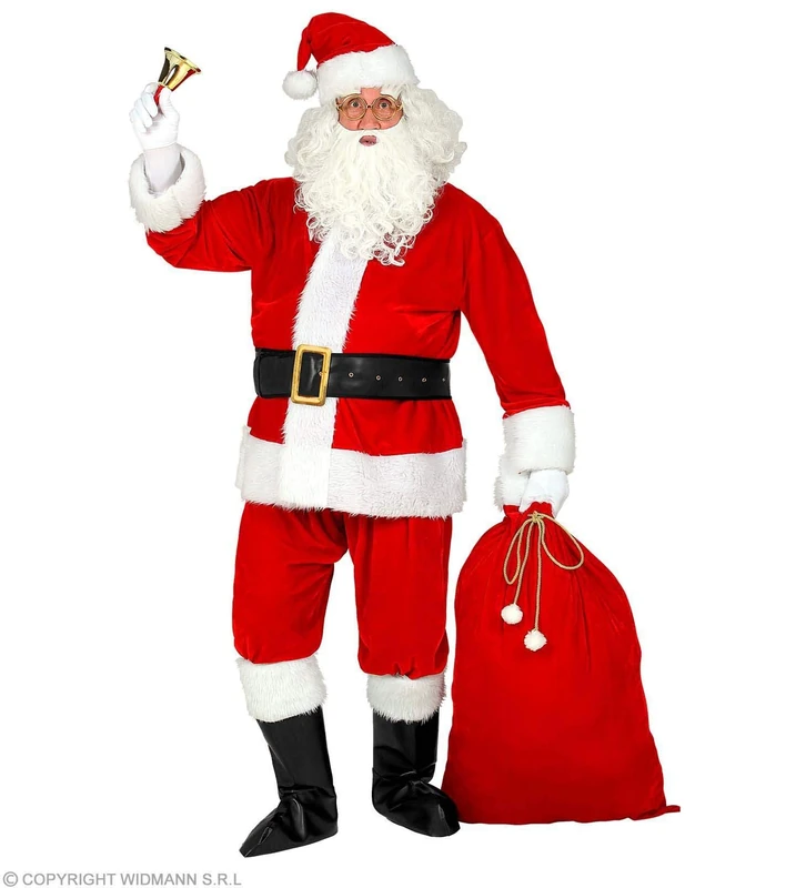 Widmann W MILANO Party Fashion - Santa Claus Costume, Christmas, Santa Claus, Christmas Costume