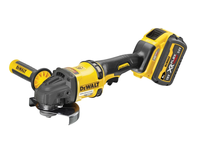 DEWALT 54V XR FLEXVOLT 125MM A/Grinder 2 X 6AH