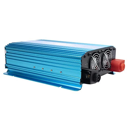Pure Sine Wave Inverter PNI SP1000W Power Inverter 12V DC to 230V AC, 2 x Schuko Outlets