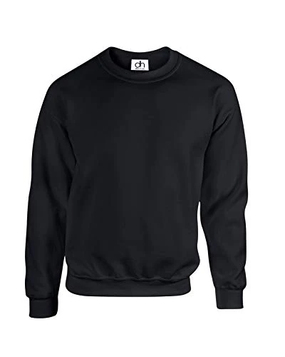 D&H CLOTHING UK Premium Sweatshirts Plain Workwear Casual Crewneck Jumper Sweater Sports Leisure Fleece