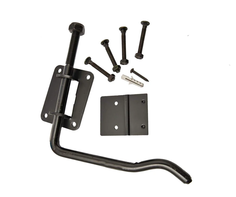 Self-Locking Stop with Handle (x 2) Black