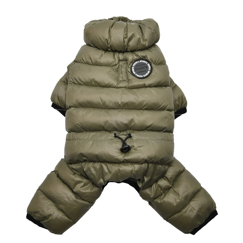 Puppia Ultralight Jumpsuit B - Khaki - S