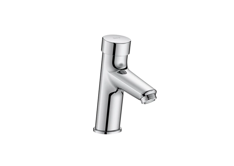 Eco Timed Sink Tap 12.5 x 11 x 15 cm Chrome Ref A5A4B24C00 - Image 1