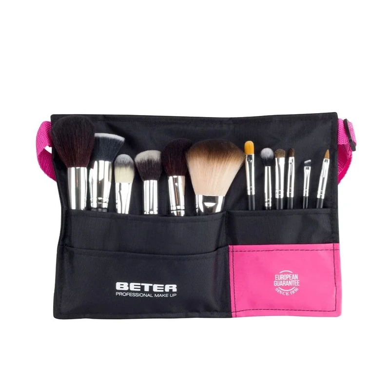 Beter 22200, Adjustable Belt with 12 Makeup Brushes 300 g, One Size - Image 1