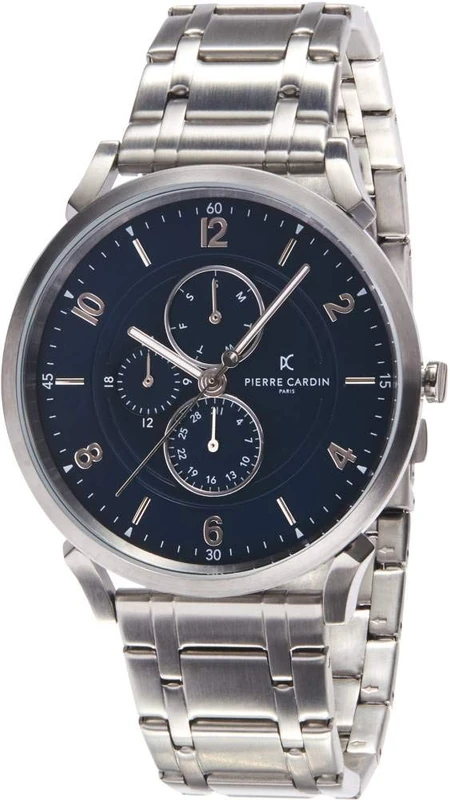 Pierre Cardin Men's Multi Dial Quartz Watch with Stainless Steel Strap CPI.2026