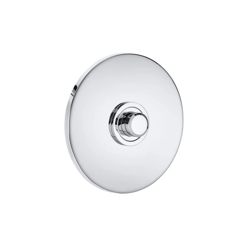 Flush Mount Flush Flush Flush Toilet 6 litres 18.5 x 1 x 18.5 cm Chrome Colour (A5A9677C00)