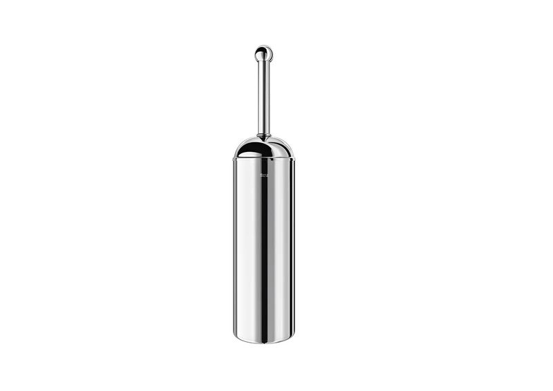 Rock Toilet Brush, Chrome, Standard
