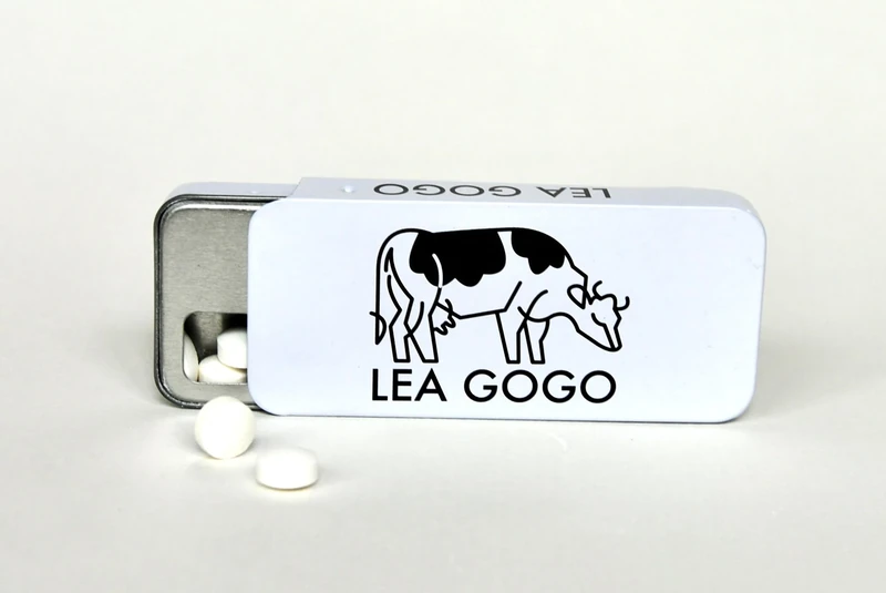 Lea Gogo Lactase Enzyme Tablets for Lactose Intolerance | 40 Tablets | High Strength 12,500 FCC | Eases Dairy Digestion & Minimizes Symptoms | Vegan & Gluten-Free | Eco-Friendly