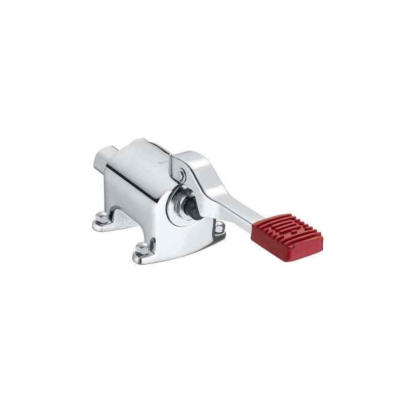 Timing Step Mixer Tap with Foot Drive, Instant Foot Series, 11 x 7.5 x 23 cm, Chrome Colour (Reference: A505128800)