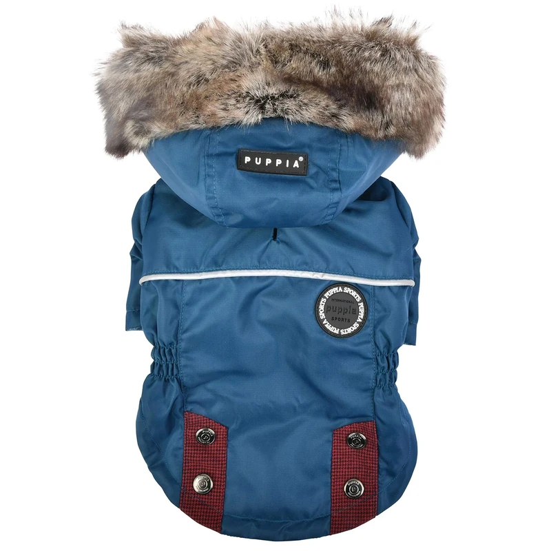 Puppia Dog Coat for small and medium dogs - BROCK - cozy warmth and comfort - dog jacket