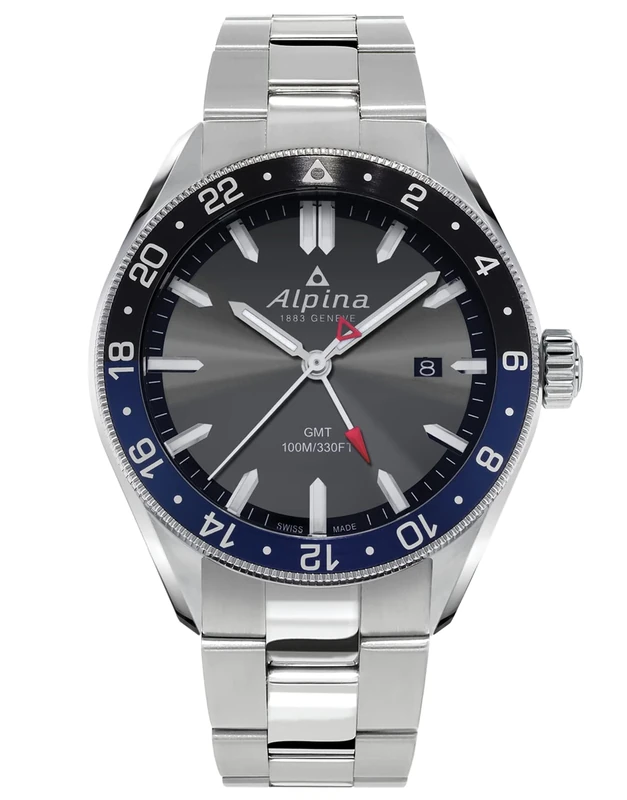 Alpina Mens Analogue Quartz Watch Alpiner Swiss Made