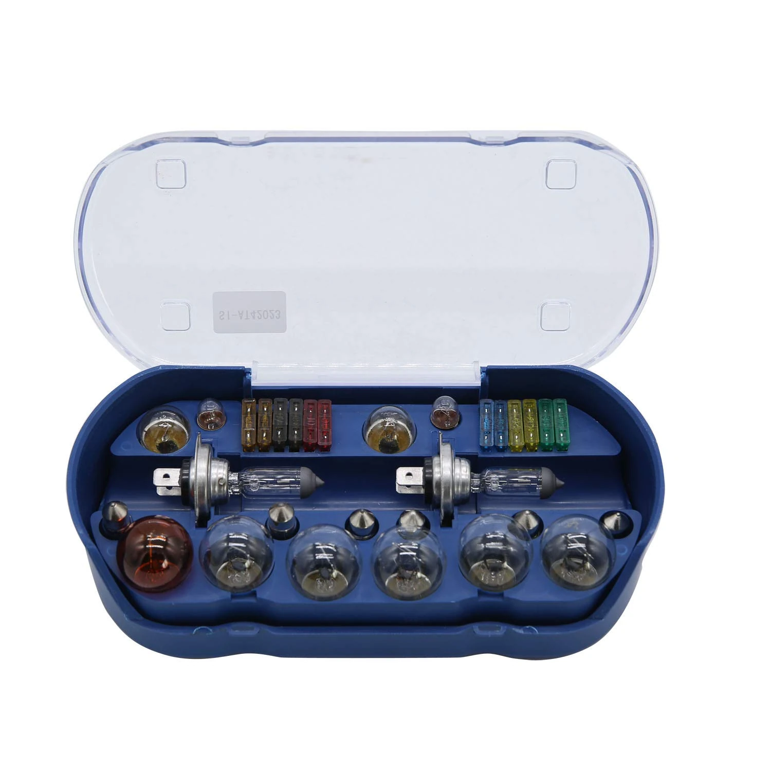 TAKPART H7 12V 55W Lamp Box Lamps Bulbs Halogen Lighting Bulbs Fuses Set 30PCs