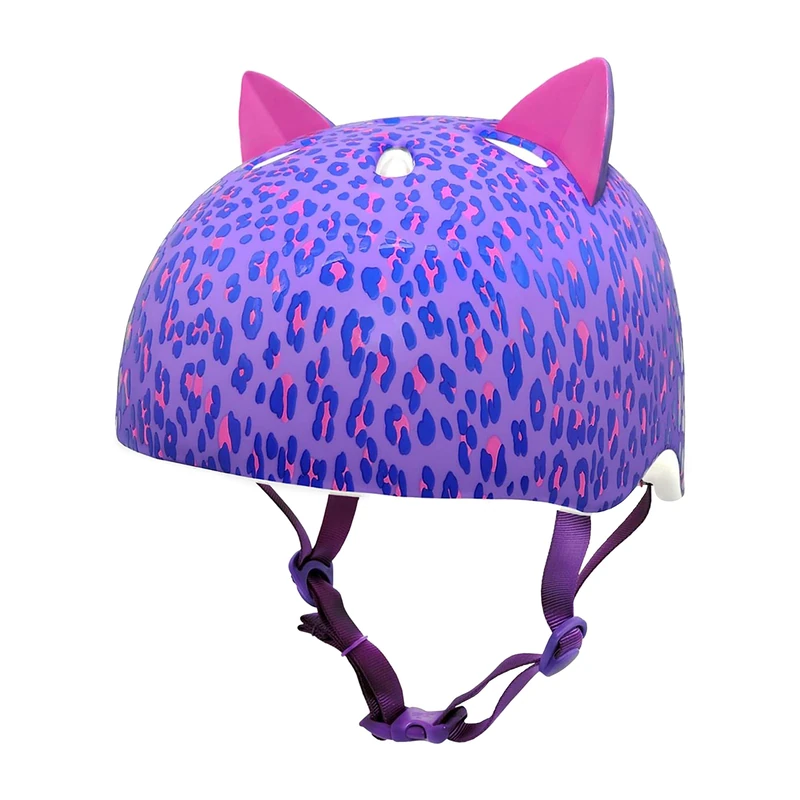 Krash Unisex Youth Krash Fit System Youth (8+ Years) - Leopard Kitty Unisize 54-58cm Helmet, Leopard Kitty, UK - Image 1
