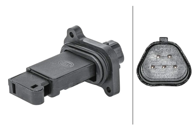HELLA 8ET 358 095-151 Air Mass Sensor - 5-pin connector - Bolted - with seal