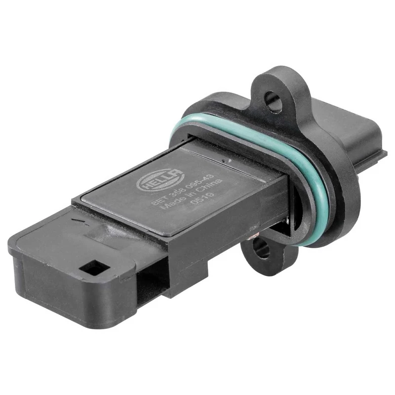 HELLA 8ET 358 095-431 Air Mass Sensor - 8-pin connector - Bolted - without housing