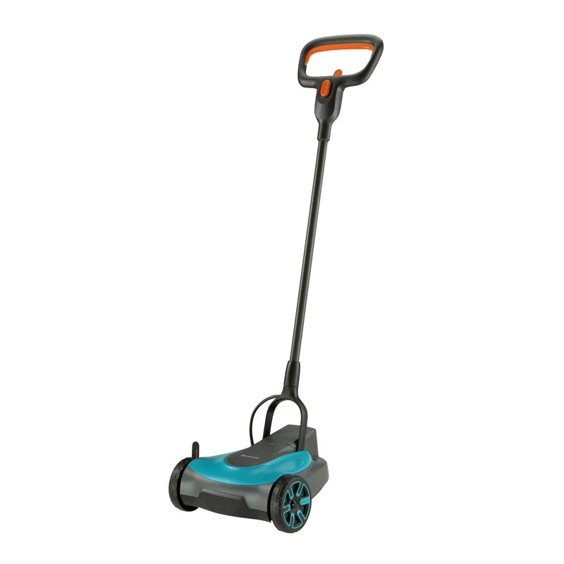 Gardena HandyMower Cordless Lawnmower 22/18V P4A Ready-to-Use Set: Hand Lawnmower, for Lawns up to 50 m², Cutting Height Adjustable, Includes 18 V P4A Battery (14620-20)