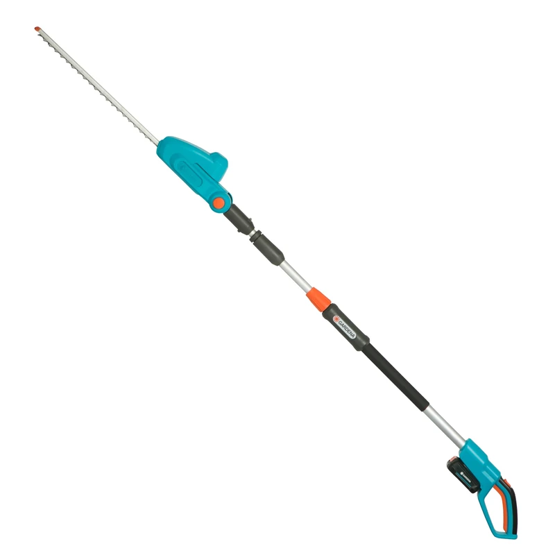 Gardena Tagliasiepi telescopico a batteria THS 42/18V P4A Set Pronto All’USO: tagliasiepi fino a 3 m di portata, lunghezza lama 42 cm, Testa di taglio inclinabile, incl. batteria 18V P4A (14732-20) - Image 1
