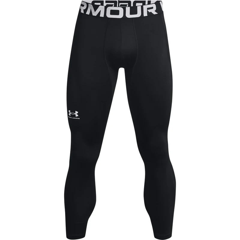 Under Armour Men's UA CG Armour Leggings, Ultra-Warm Thermal Leggings, Men's Running Tights with 4-Way Stretch and Anti-Odour Technology, Black / / White, 3XL