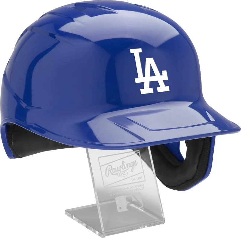 Rawlings Official MLB Mach Pro Replica Baseball Batting Helmet Series, Los Angeles Dodgers