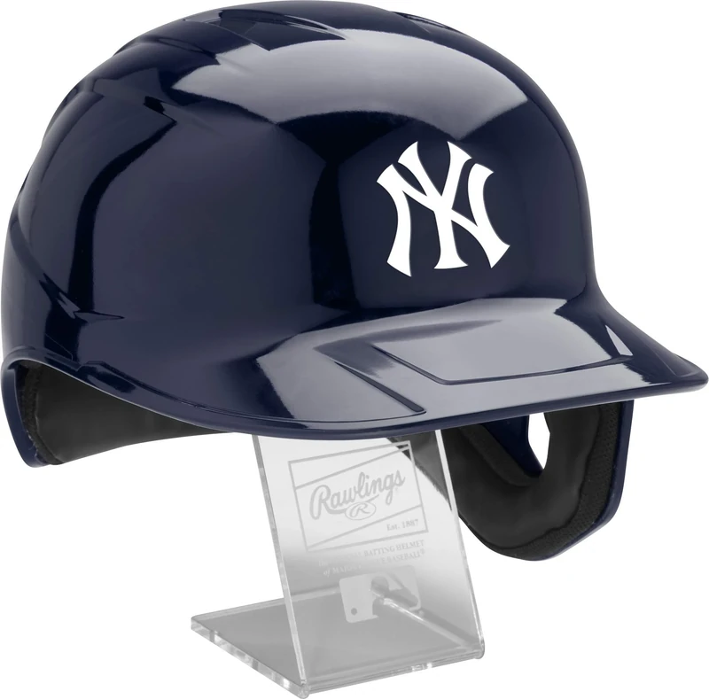 Rawlings Official MLB Mach Pro Replica Baseball Batting Helmet Series, New York Yankees
