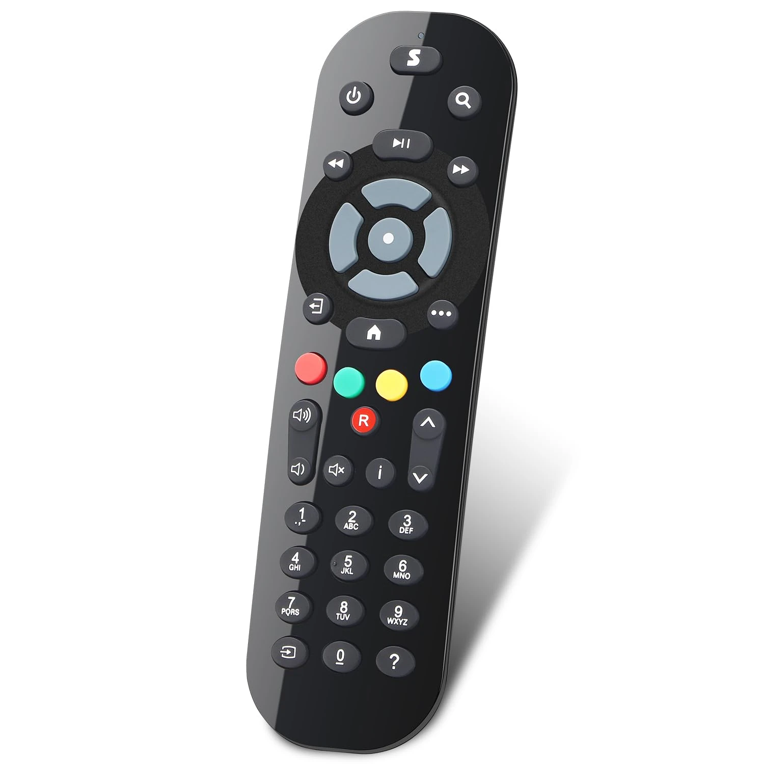Gvirtue Replacement Remote Control Compatible with All Sky Q Box, SKY Q Mini Box and Sky Q Silver Box (Non-Touch, No Voice Control)