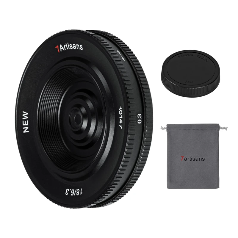 7artisans 18mm F6.3 Ultra-thin APS-C Prime Lens for Sony Mirrorless