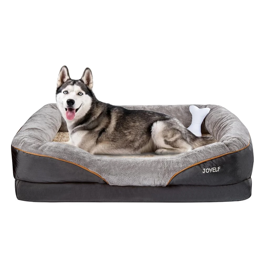 JOYELF XX-Large Memory Foam Dog Bed, Orthopedic Dog Bed & Sofa with Removable Washable Cover for Large Dogs