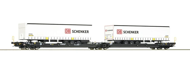 Roco 77390 H0 Double Pocket Articulated Trolley T3000e of the Estate Transport - Image 1