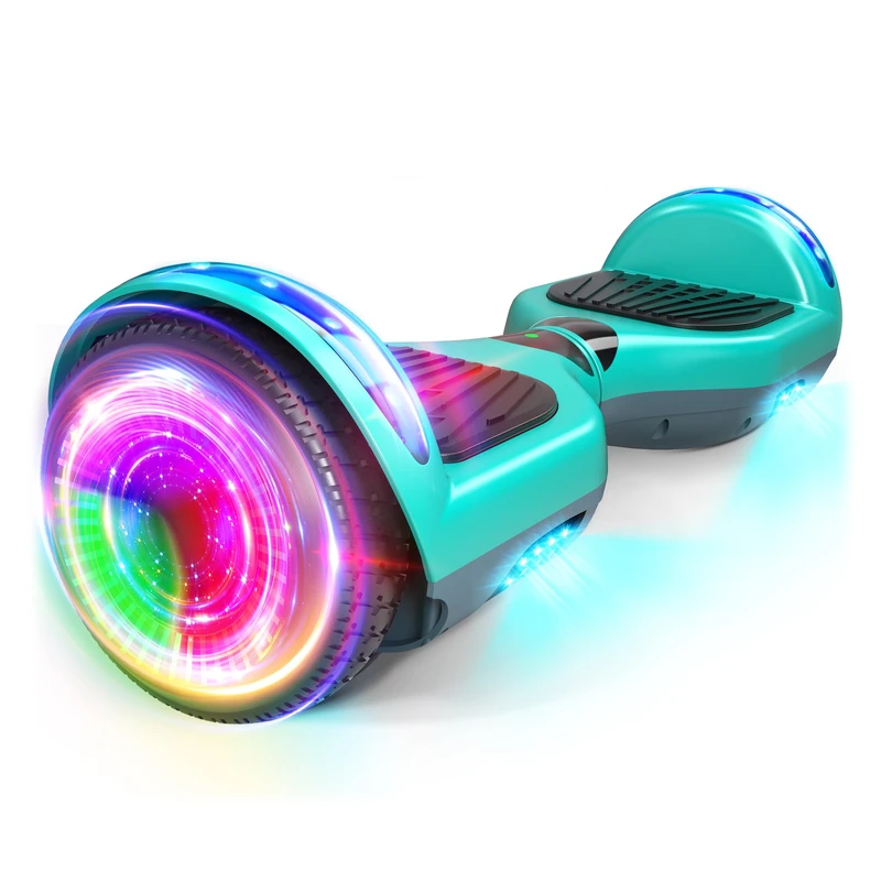 SISIGAD 6.5 inch Self Balancing Hoverboard with LED Lights