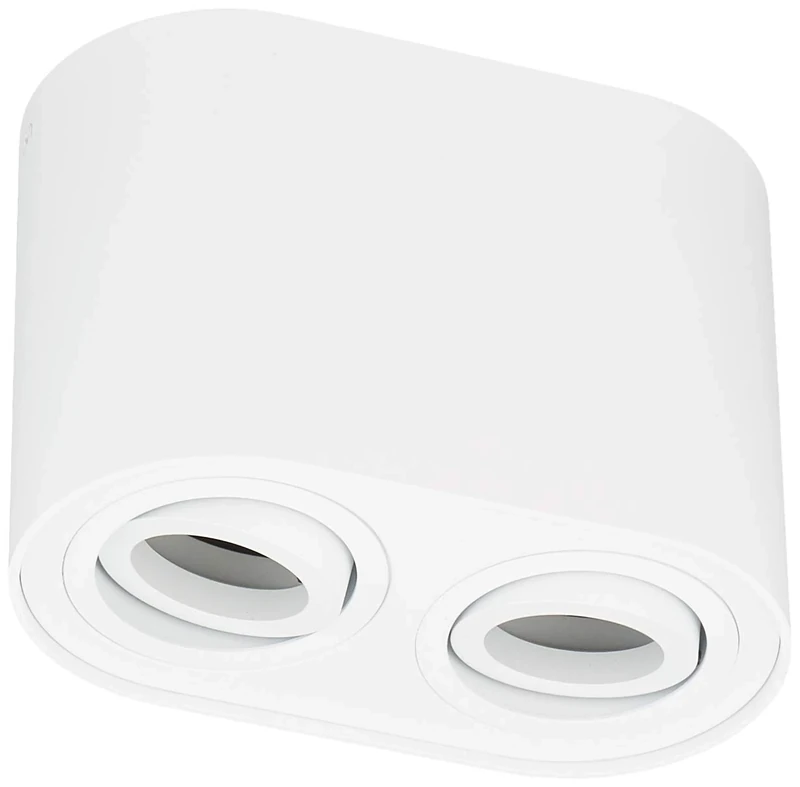 Trio Leuchten Cookie 612900231 Ceiling Light Metal White Matt Excl. 2X GU10