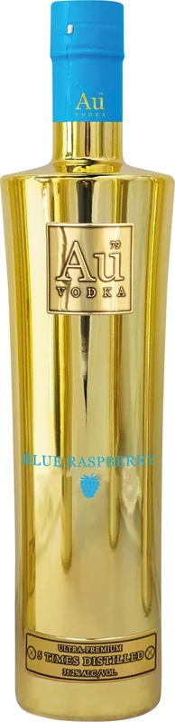 Au Vodka Blue Raspberry 70cl